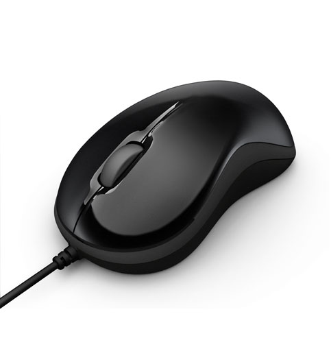 Gigabyte M5050 Curvy Optical Mouse USB Wired 800 DPI Standard Vertical Scroll 2 Buttons Outstanding contoured shape Comfortable with both hands
