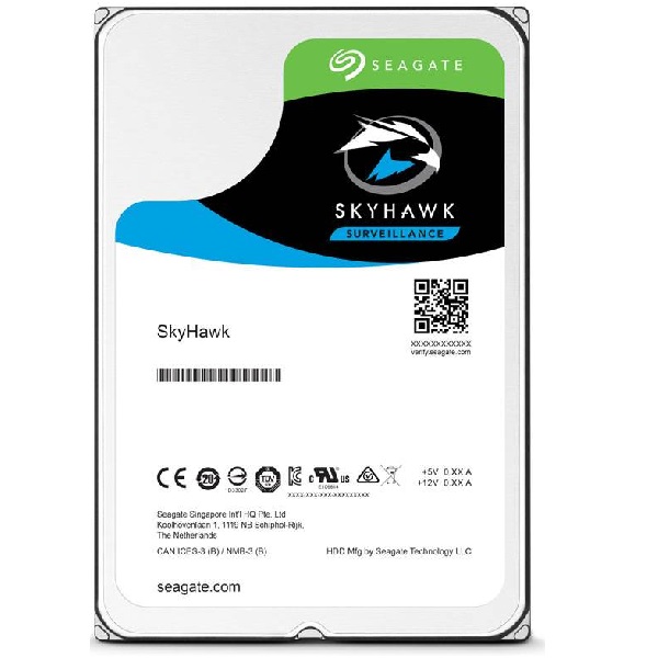 Seagate 3TB SkyHawk Surveillance 3.5" 5900RPM SATA3 6Gb/s 64MB 24x7 HDD > HASEA3TB-BC72256