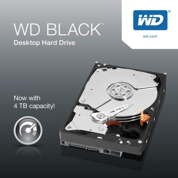 Western Digital Black WD4005FZBX 4TB 7200RPM SATA3//SATA 6.0 GB//s 256MB PC HDD